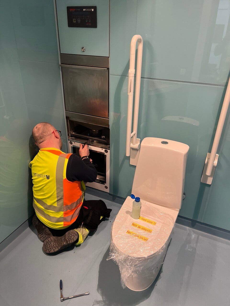 Work at the hospital